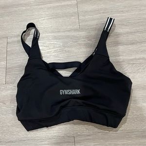 Black Gymshark Sports Bra